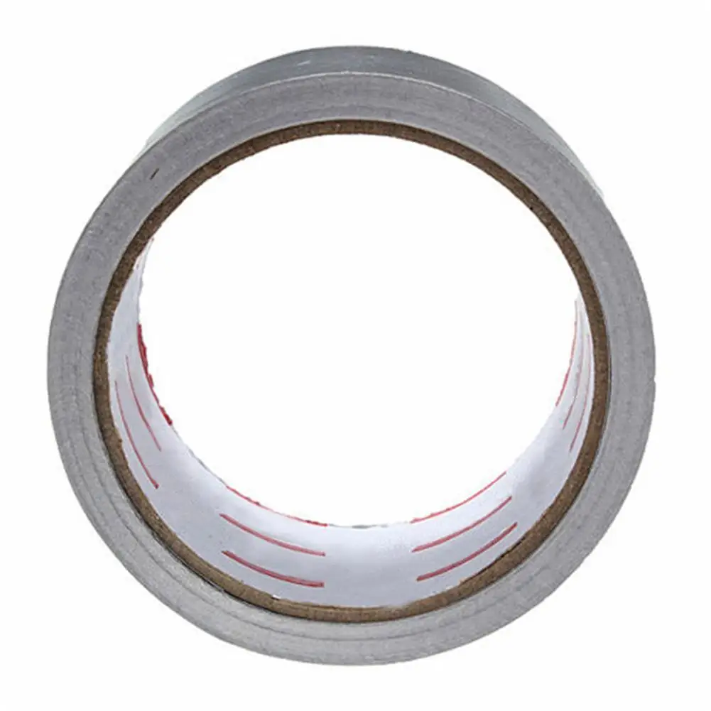 Клейкая лента для ремонта труб 5 см х 17 м термостойкая клейкая из алюминиевой