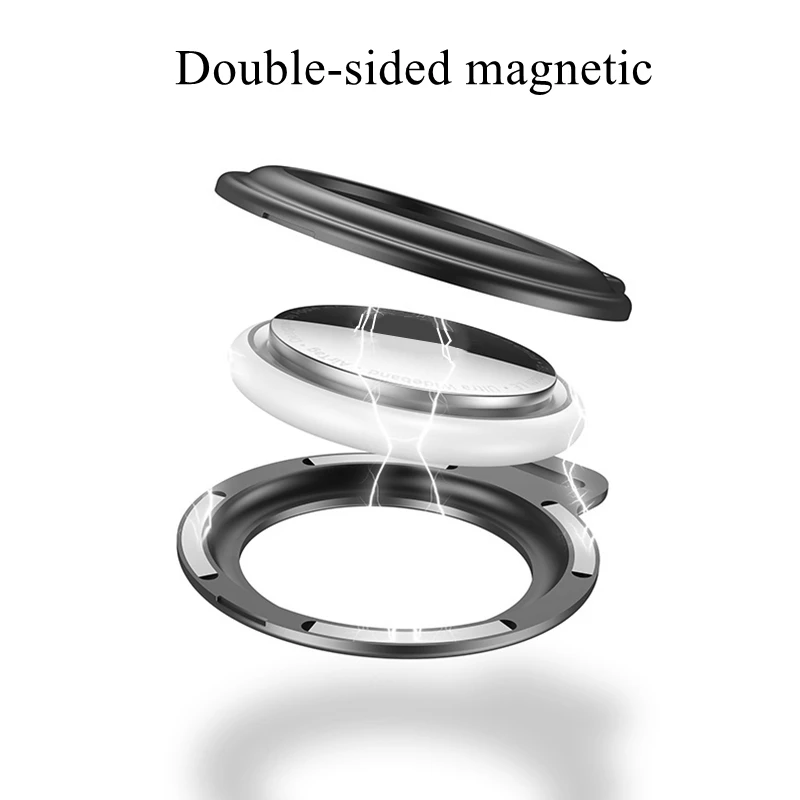 Магнитный чехол для Airtag металлический защитный рукав бампер устройство против