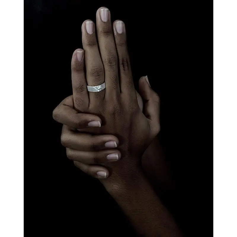 Кольцо мужское геометрическое в винтажном стиле креативное Подарочное кольцо с