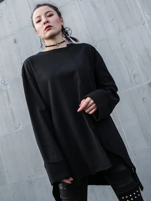 Европа и США нерегулярные большой размер шить балахон BF ветер осень зима новый