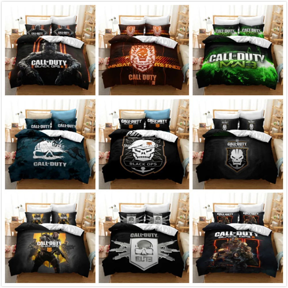 

Popular Game Character Design Bedding Set 2/3PCS 3D Digital Printed Adult and Children Bedroom Home Textiles