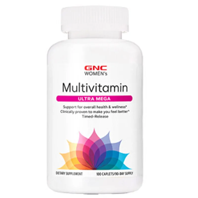 Women's Multivitamin ULTRA MEGA Support for overall health & wellness 180 capsules Free Shipping