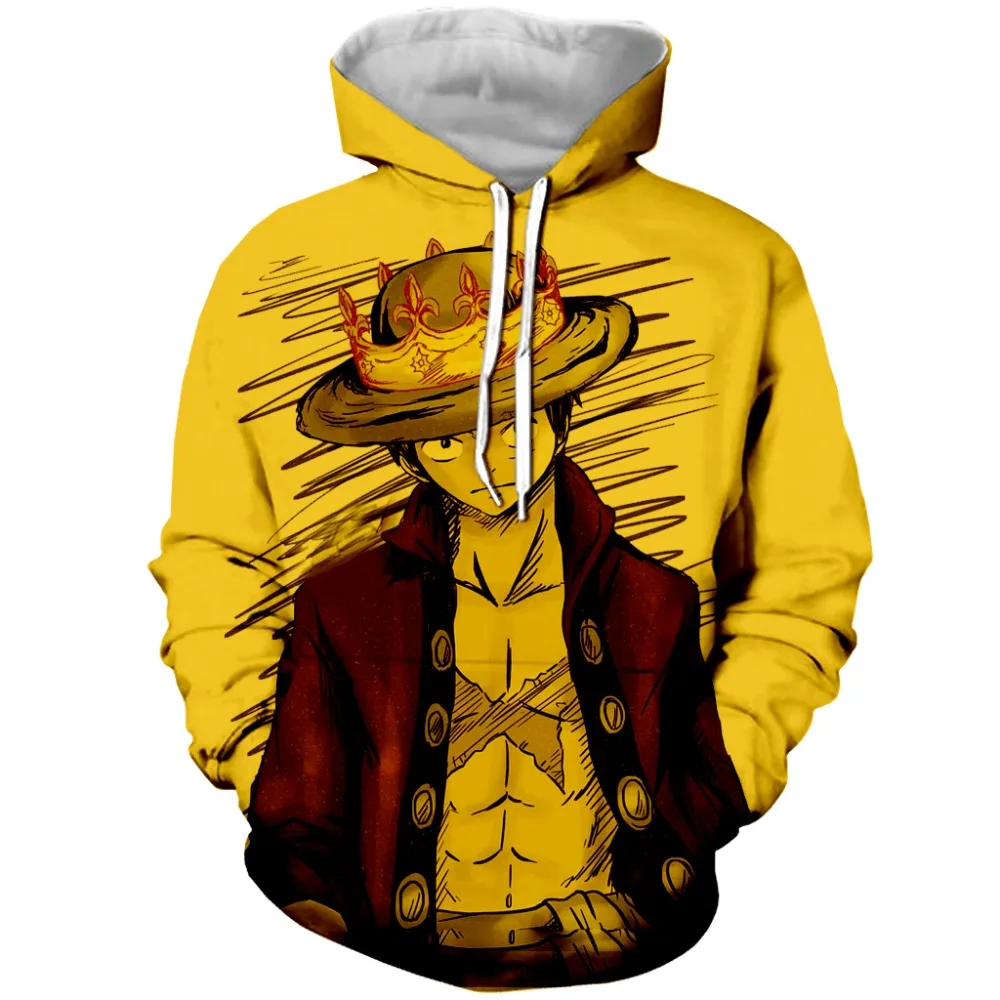 3d печать Аниме цельные толстовки Обезьяна D Luffy Ace Sabo Shanks закон битва спортивный