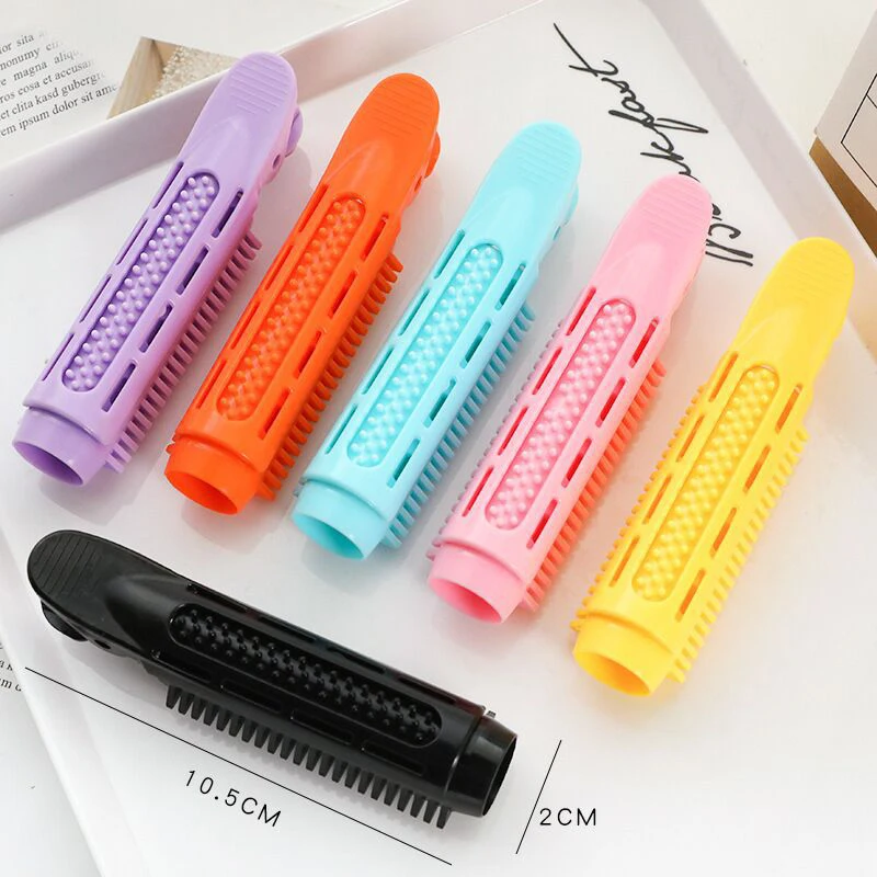 Korean Hair Root Fluffy Clip Artifact Bangs Fixed Cushion Natural Curl Shaped Hairpin |
