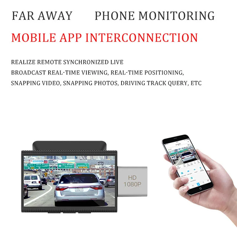 3 дюймовый android 8 1 видеорегистратор Pro GPS ADAS Автомобильный WiFi DVR голосовое