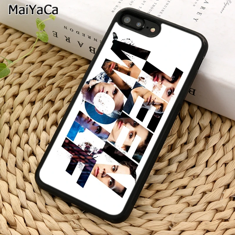MaiYaCa подростковый волк ТВ Стильный чехол для телефона iPhone X XR XS 11 12 13 Pro MAX 5 6 6S 7 8 Plus
