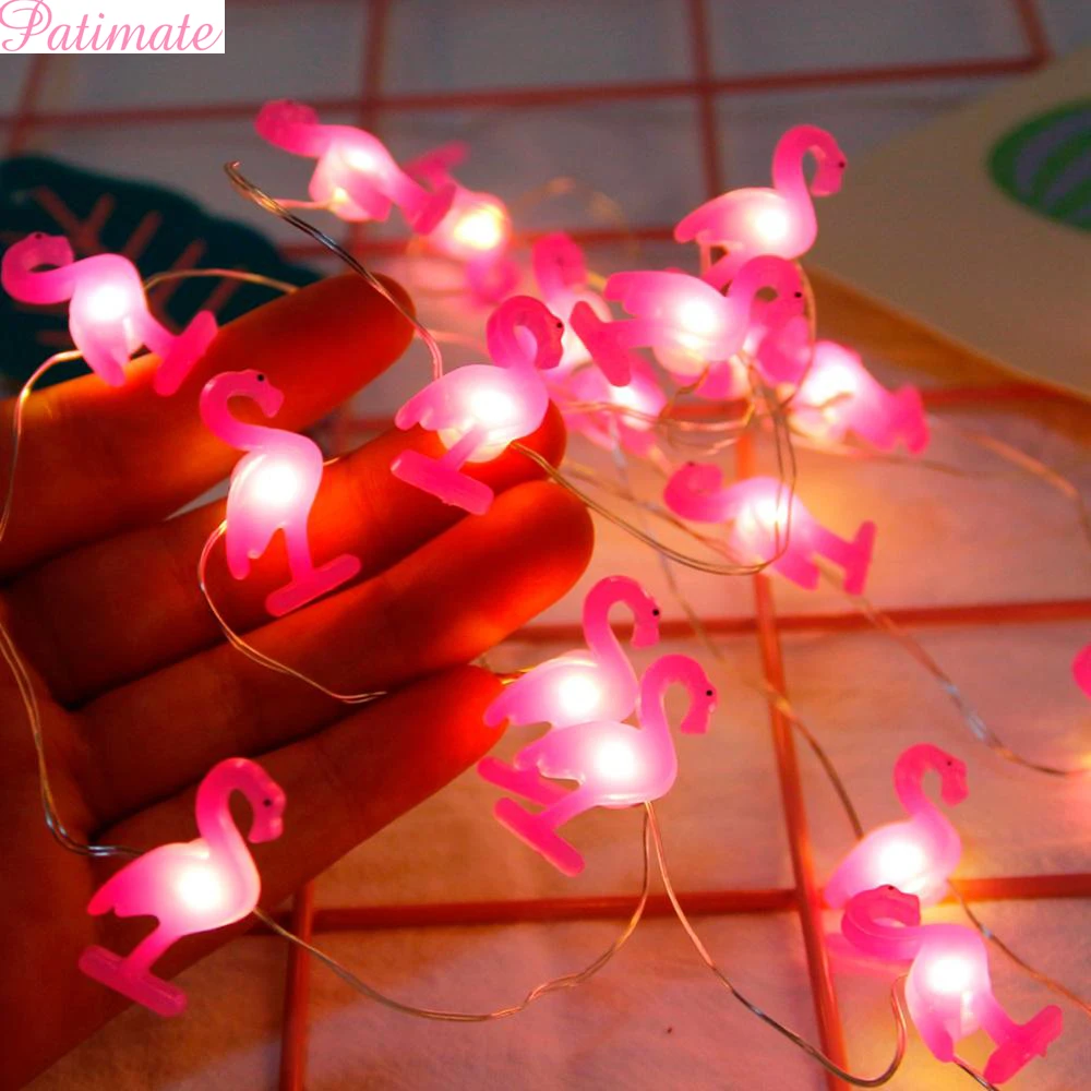 Подвеска Фламинго из сплава PATIMATE Гавайские вечерние украшения в виде фламинго