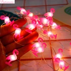 Подвеска Фламинго из сплава PATIMATE, Гавайские вечерние украшения в виде фламинго, тропические летние вечерние украшения для вечеринок, сделай сам, вечерние украшения на день рождения для детей