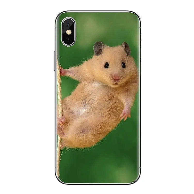 С рисунком кролика и мышки футболка для новорожденных хомяк samsung Galaxy S3 S4 S5 мини S6 S7