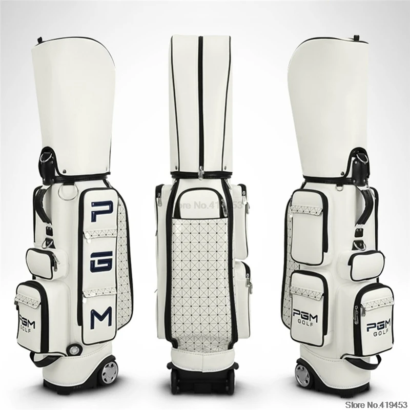Pgm Golf стандартная сумка PU водонепроницаемые сумки для гольфа многофункциональные авиационные пакеты большой емкости дорожные сумки с колесами D0082