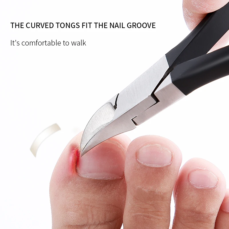 

New Toe Nail Clippers 1PC Nail Correction Nippers Clipper Cutters Dead Skin Dirt Remover Podiatry Pedicure Care Tool