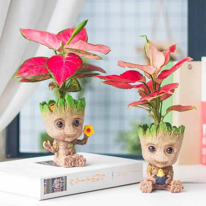 Цветочный горшок домашний сад плантатор украшение цветочный