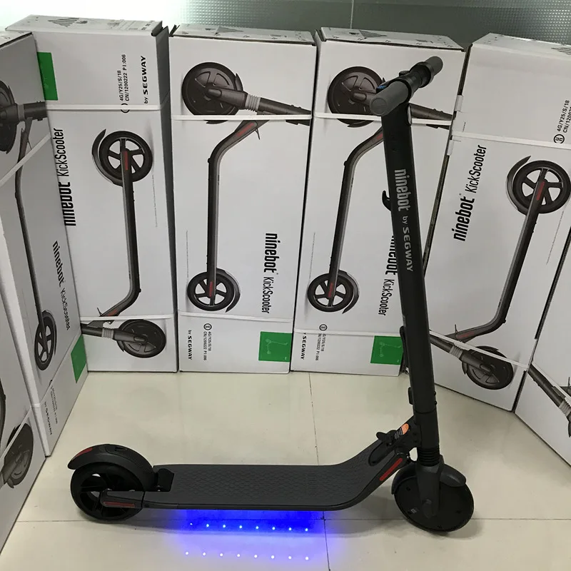 Ninebot KickScooter ES4/ES2 Смарт-Электрический Скутер 2 колеса складной длинные hover доска Kick скутер, Ховерборд, скейтборд - Цвет: Ninebot ES2