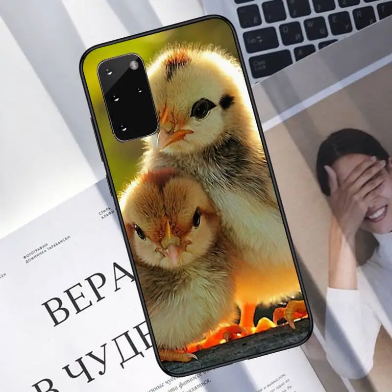 

Cute chick Phone Case For Samsung S6 S7 edge S8 S9 S10 e plus A10 A50 A70 note8 J7 2017