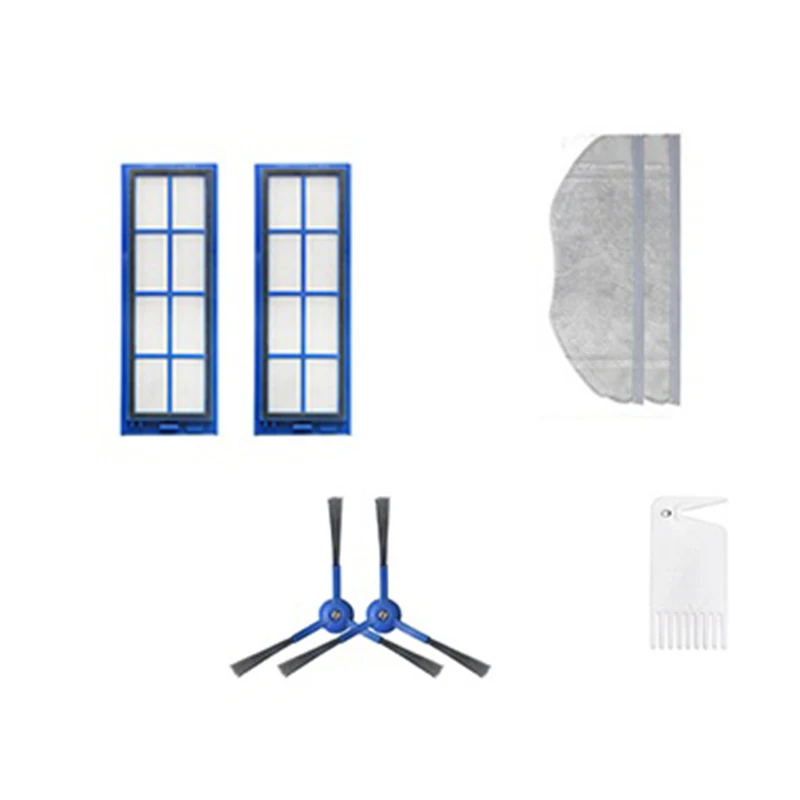 

7Pcs Suitable For Eufy Robovac L70 Vacuum Cleaner Accessories Side Brush Filter Cleaning Tool