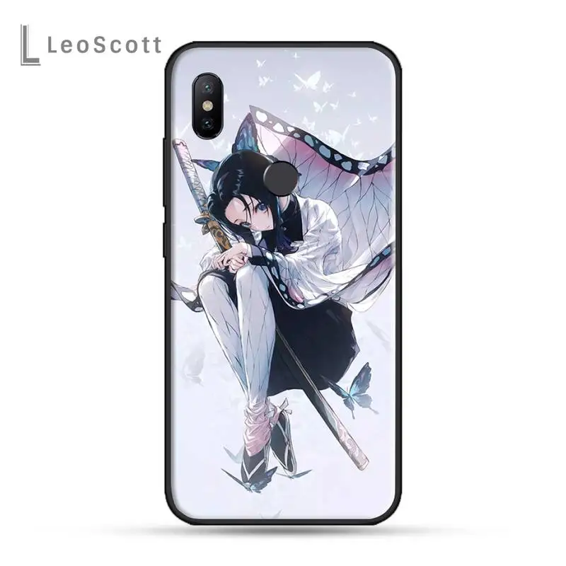 

Kimetsu No Yaiba Demon Slayer Anime Phone Case For xiaomi Redmi 5 5A plus 7A 8 note 2 3 4 5 5A 6 7 GO K20 A2