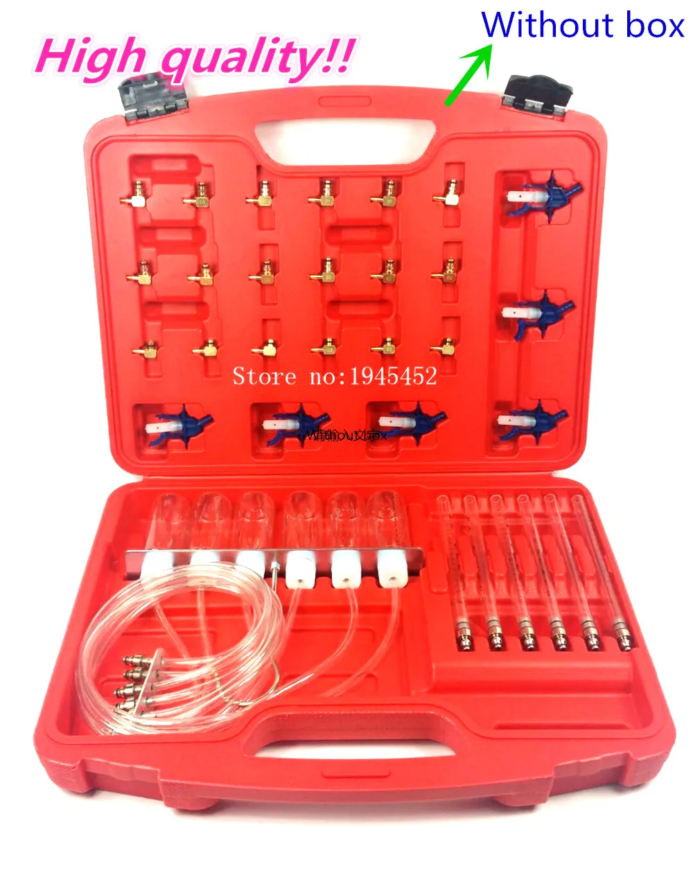 Дизельный инжектор Common Rail расходомер с 24 адаптерами тестер топливной линии набор