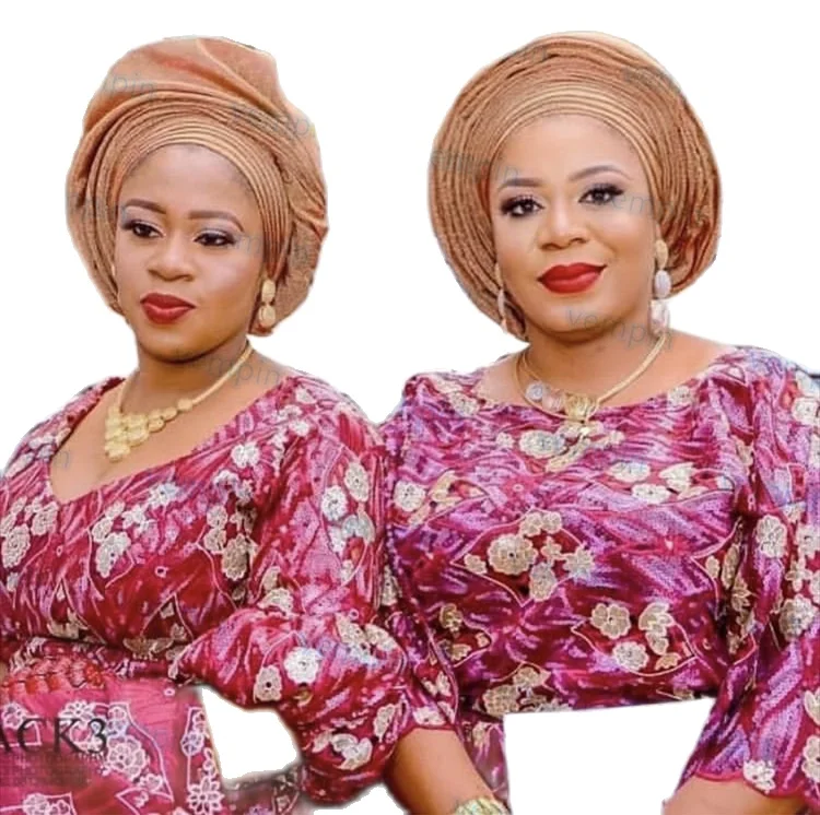 Высококачественная кружевная ткань из органзы ручной работы Африканское