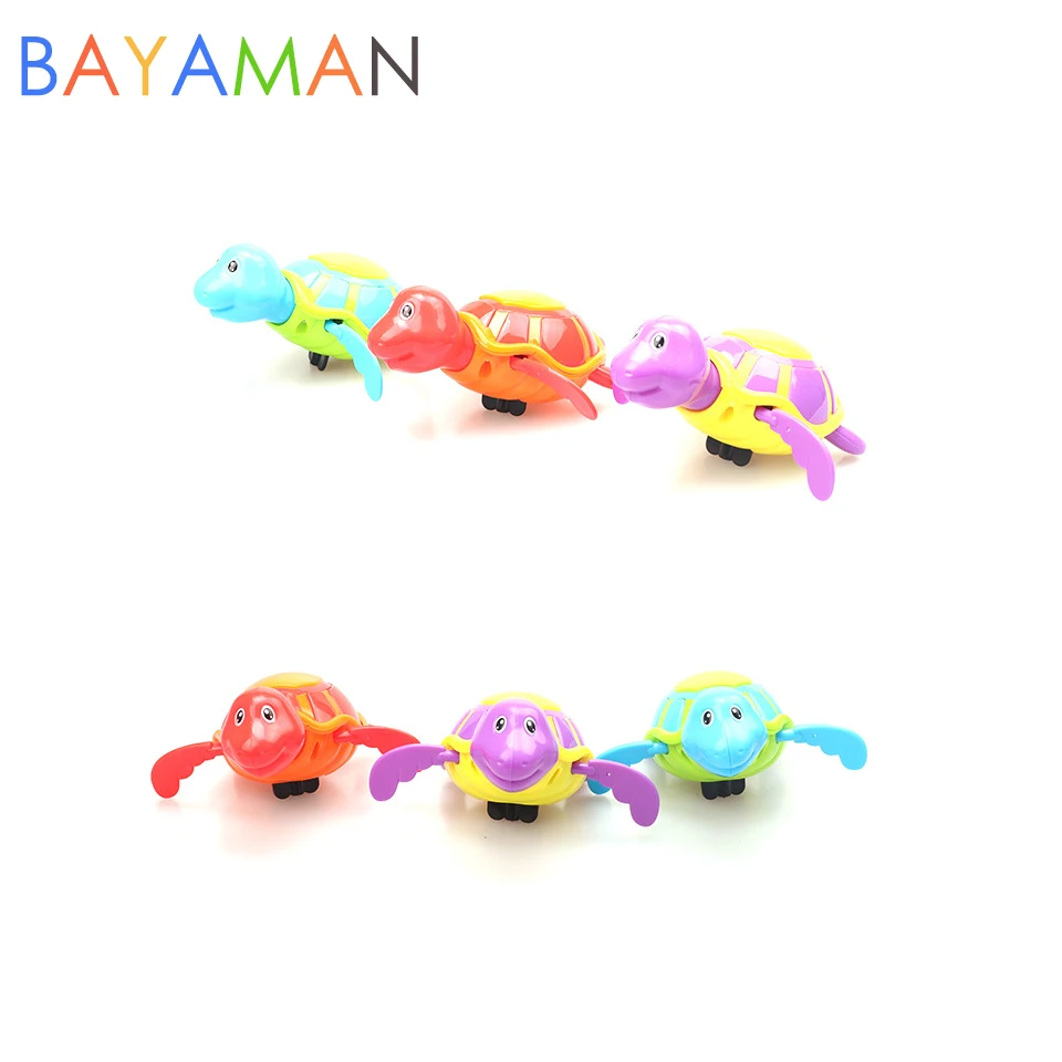 Водная игрушка плавающая черепаха для купания и брызг игрушки заводная игрушка для купания детей