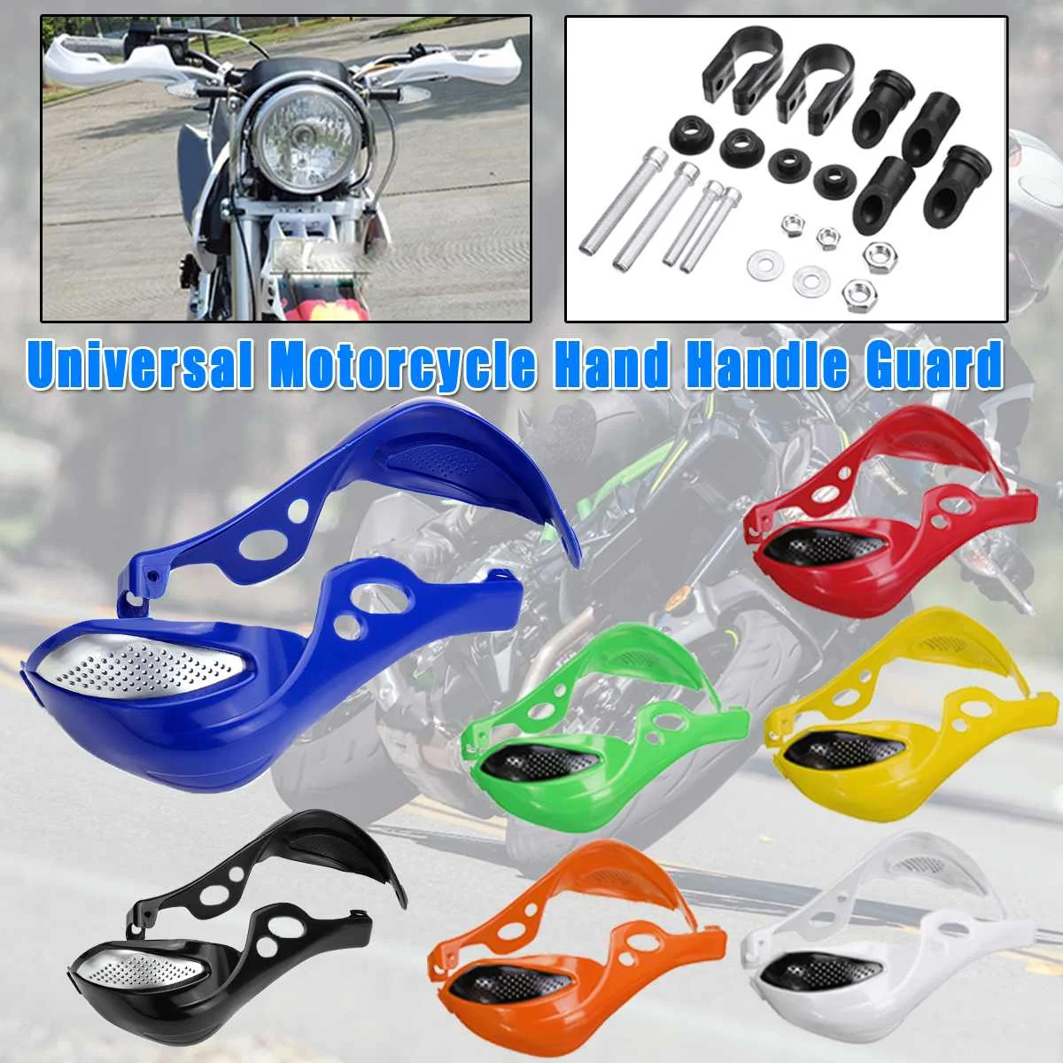 

Универсальные накладки на руль мотоцикла, защита для рук, защита для мотокросса, внедорожного велосипеда для KTM, для Honda, для Yamaha, для Kawasaki, ATV