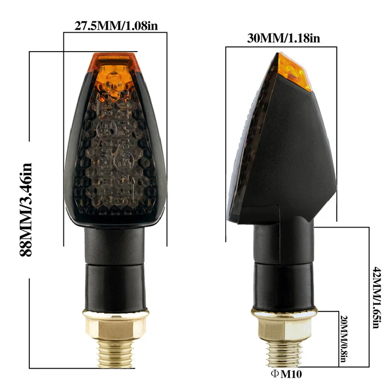 Сигналы поворота для мотоциклов одобренсветильник поворотник E50 Mark 14