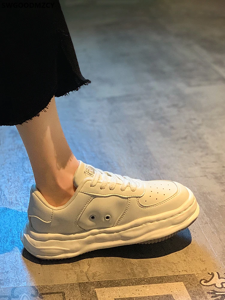 Женские кроссовки для бега женские роскошная кожаная повседневная обувь на