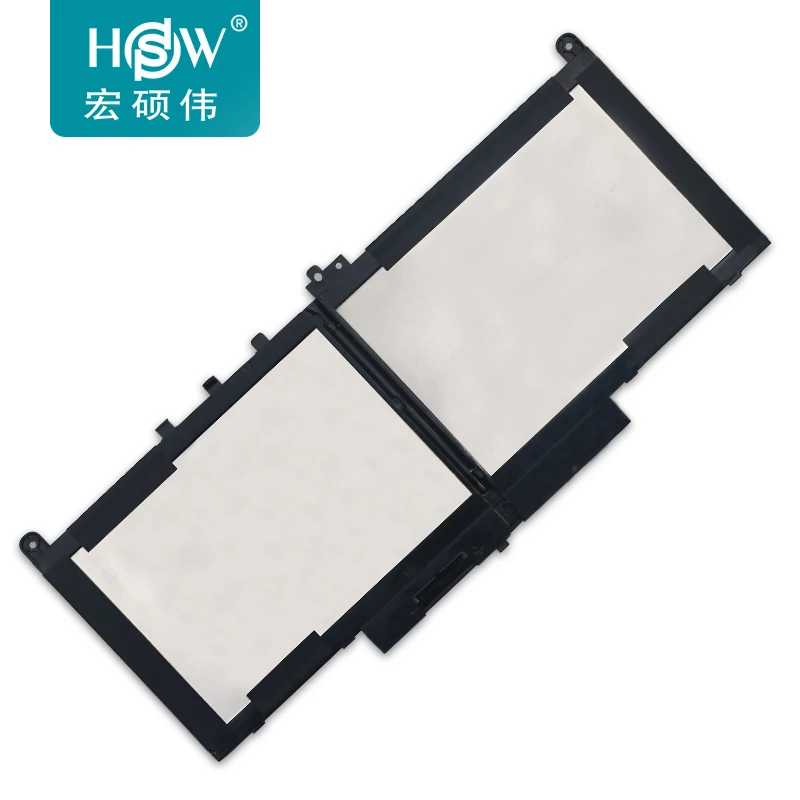 

For dell E7270 E7470 Battery J60J5 MC34Y Built-in Laptop Battery 4-cell 55Wh Built-in Battery Detachable Large Capacity Battery