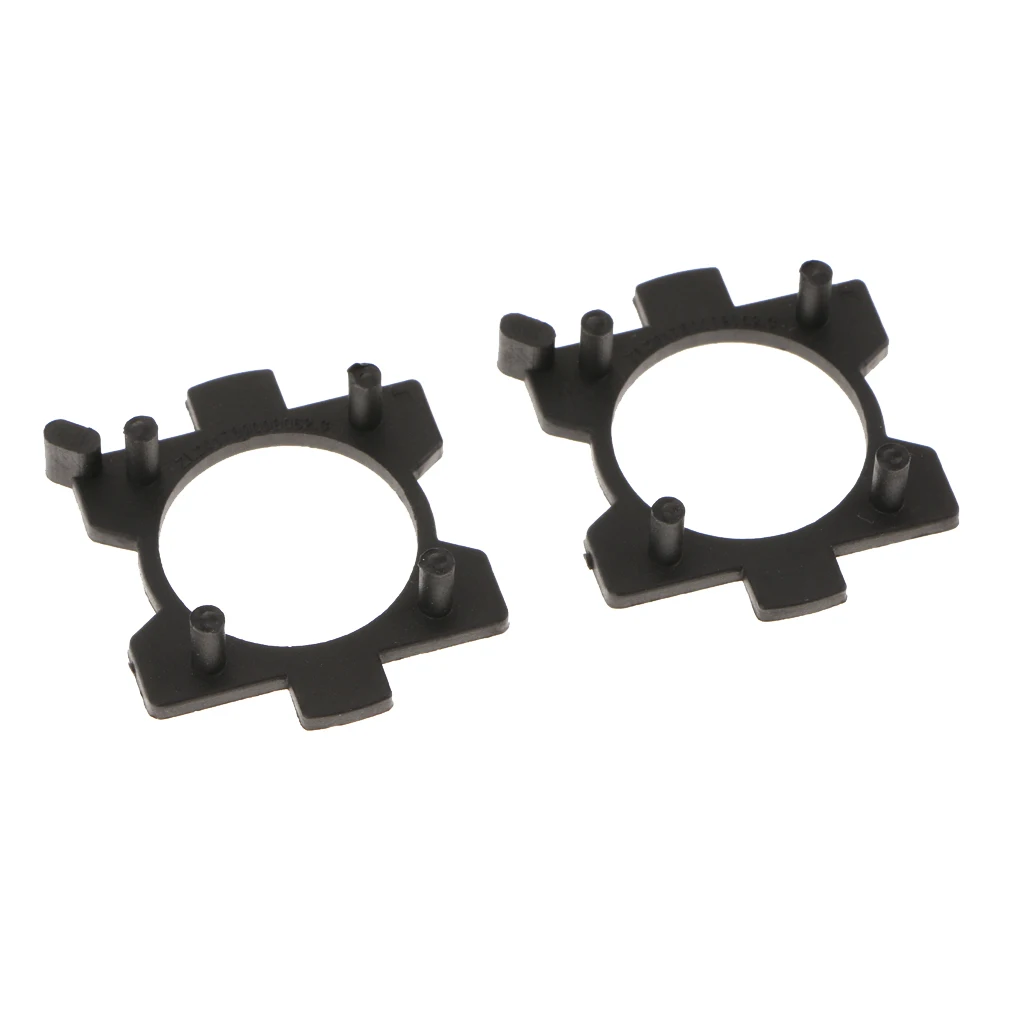 2X Пластиковые Автомобильные H7 светодиодные лампы для фар Базовые держатели