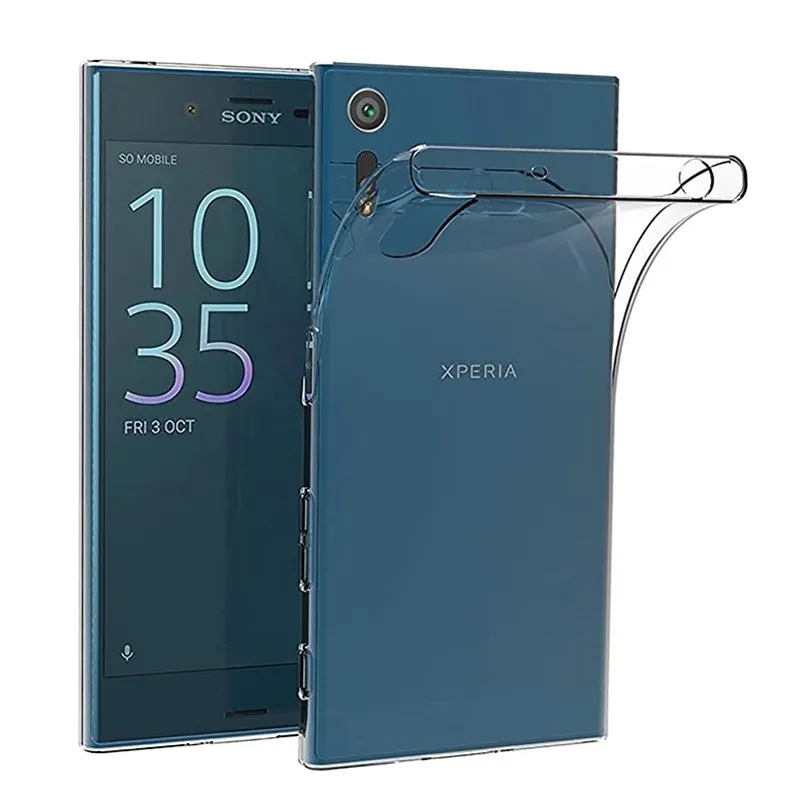 Прозрачный чехол-бампер для Sony Xperia 1 5 10 III XA XA2 XZ XZ1 XZ2 XZ3 Plus Ультратонкий чехол из