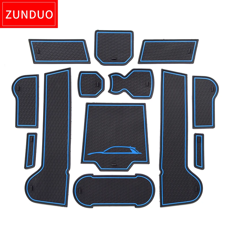 ZUNDUO анти-скольжения ворота Слот Кубок Pad для Volkswagen T-ROC аксессуары в салон