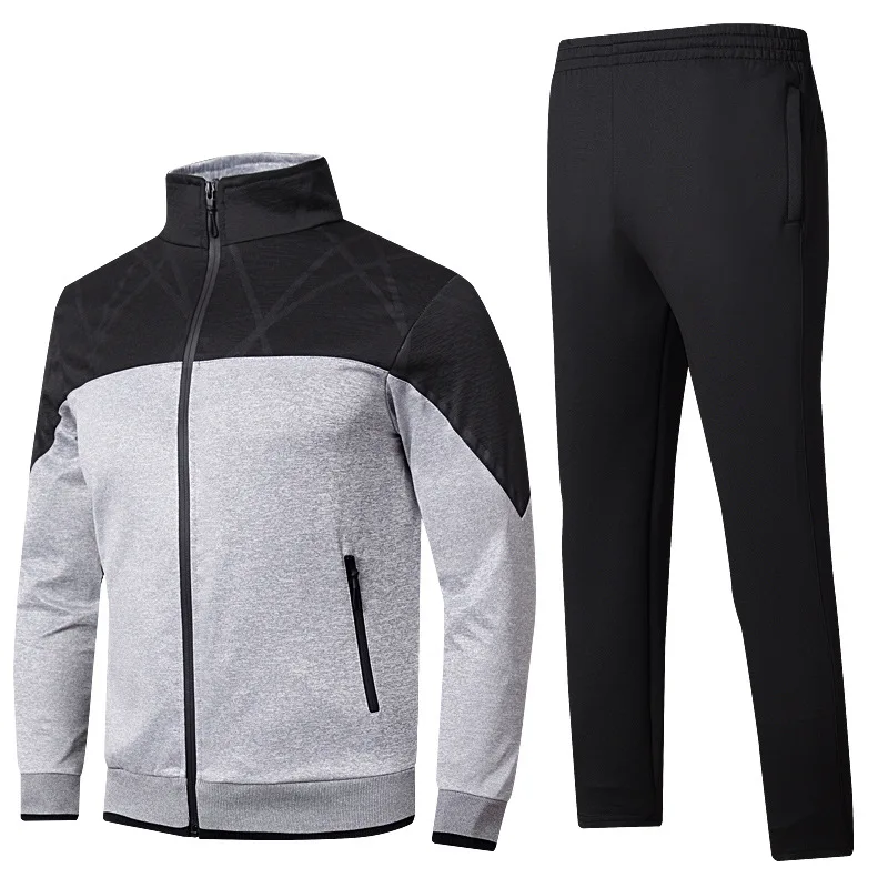 

New Running Sets Sport Long Sleeve Sportswear Sweatshirt +Sweatpants Mens Casual Clothing 2 Pieces Tracksuit Jogging Suits