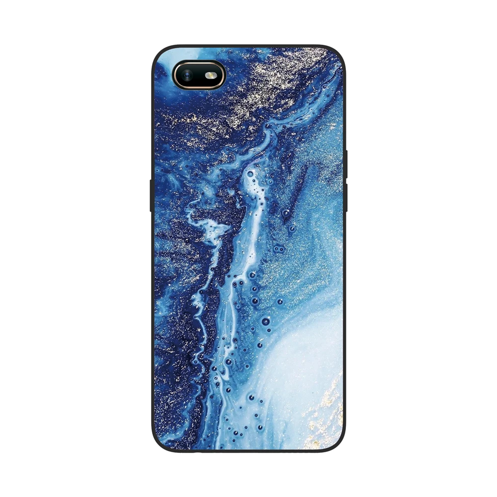 1 GUCOON силиконовый чехол для OPPO A1K 6,1 дюймов Чехол Мягкий ТПУ защитный чехол для телефона с рисунком волка розы цветы чехол-бампер - Цвет: 1