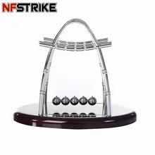 NFSTRIKE снятие стресса игрушки для офиса Непоседа ролик Ньютон колыбель Баланс мяч наука головоломка Забавный стол декомпрессия игрушка Новинка