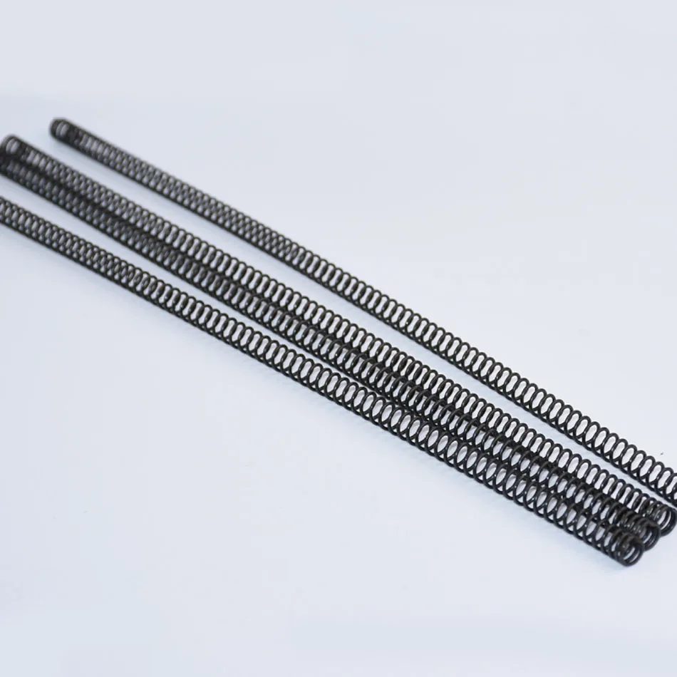 Стальная пружина компрессионного давления 1 шт. черный провод диаметром 2 мм 4 5 6