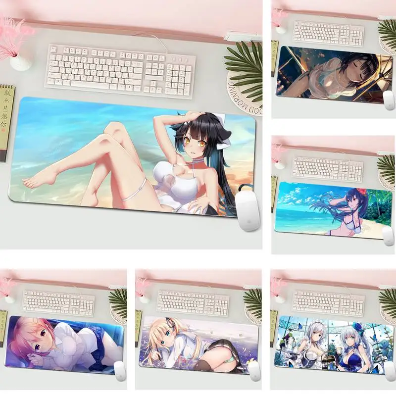 

Anime Big Breast Girl Large Mouse pad PC mat Gaming Mousepad XL Large Gamer Keyboard PC Desk Mat Computer Tablet Mouse Pad