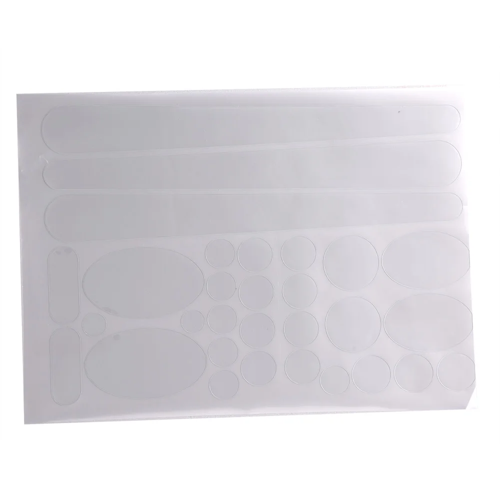 

1 Set Waterproof Bicycle Sticker Cycling Frame Protector Kit Bike Paster Carbon Fiber Chainstay Cover Sturdy Maintenance Tool