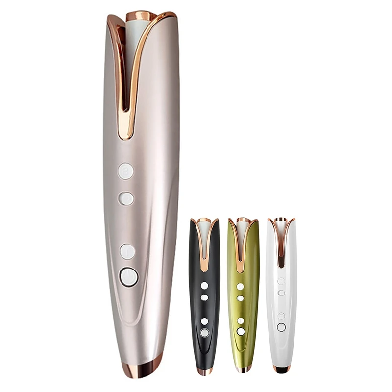 Щипцы для завивки волос с автоматическим вращением керамическая плойка