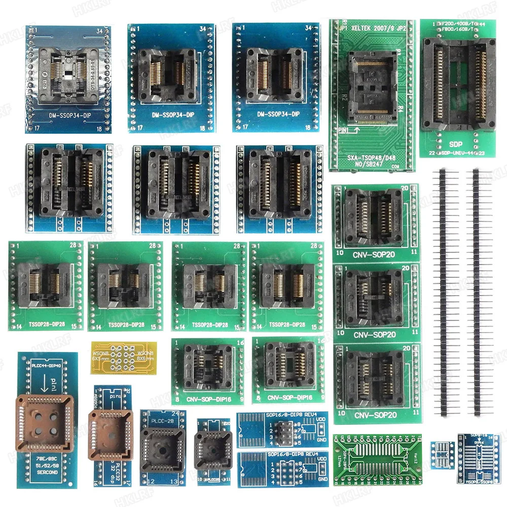 XELTEK SuperPro 610P программист + 28 адаптеров и кабель EDID USB универсальный микросхема