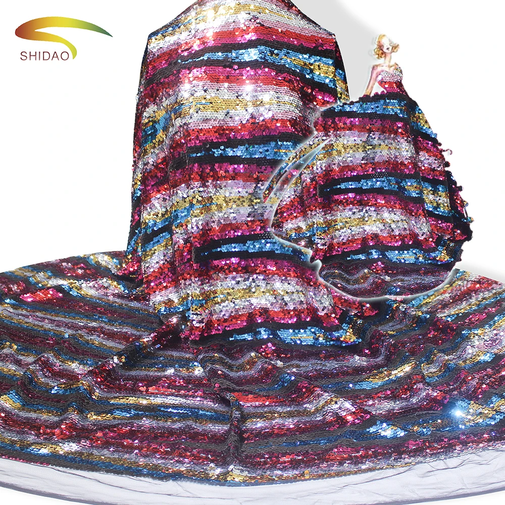 

Swiss best selling colorful stage dress lace embroidery textiles