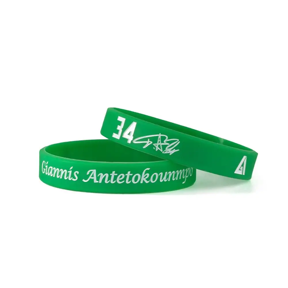 Новый стиль спортивный силиконовый браслет на запястье баскетбольная звезда