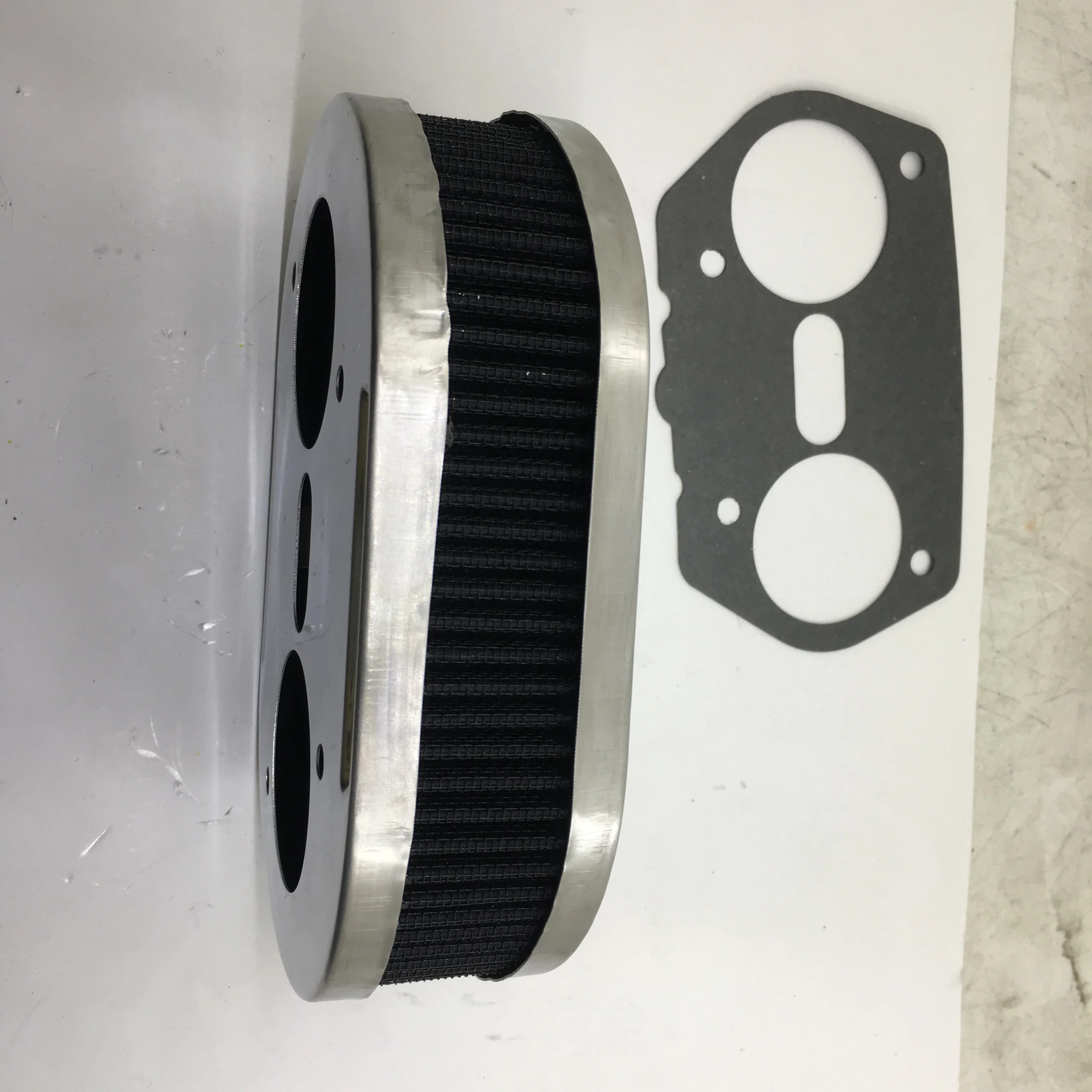 Воздушный фильтр SherryBerg для карбюратора автомобиля FAJS EMPI WEBER VW PORSCHE хромированный