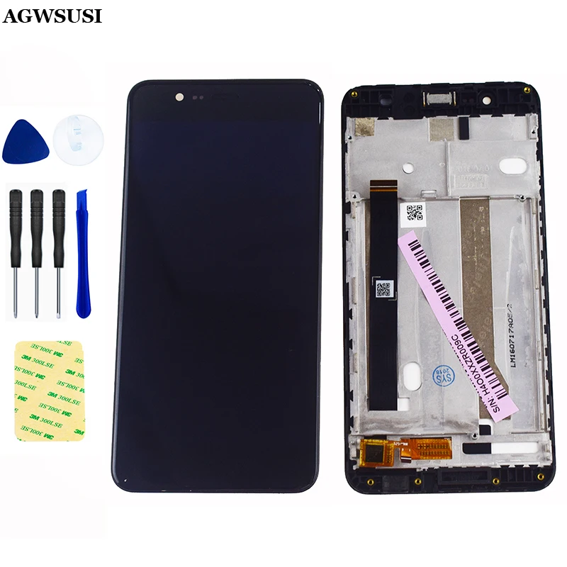 

For Asus Zenfone 3 Max ZC520TL X008D LCD Display Screen Panel Touch Screen Digitizer Assembly with Frame Replacement
