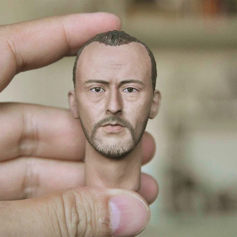 1/6 весы Леон голова резная модель для 12 дюймов фигурка кукла аксессуары