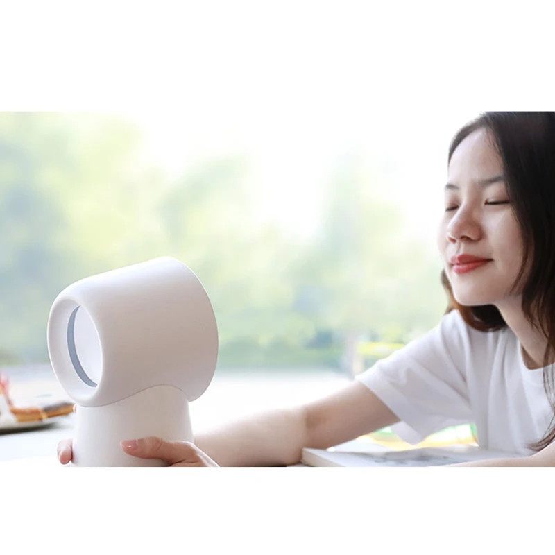 Настольный вентилятор из кожи увлажнитель Usb мини спрей три скорости с ночной