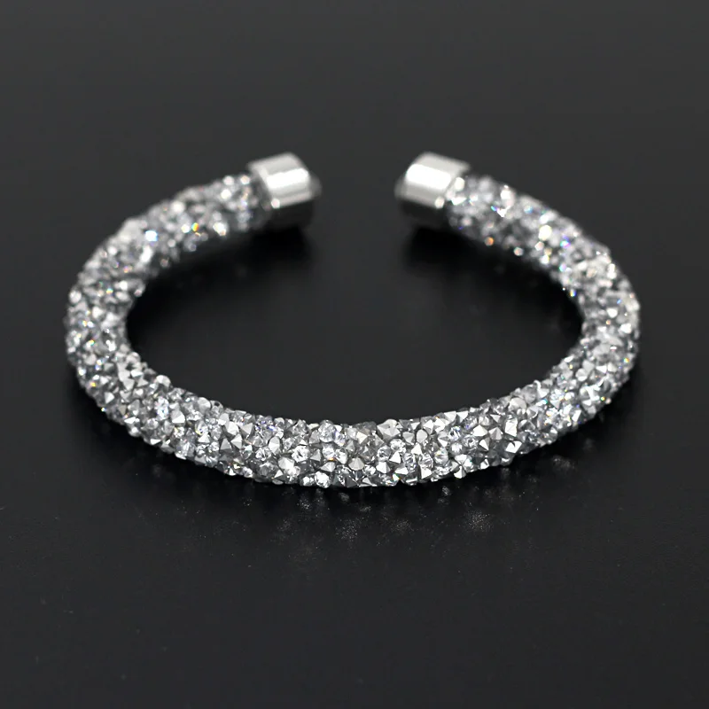 Ювелирные изделия VONNOR браслеты с кристаллами для женщин браслет одним кольцом