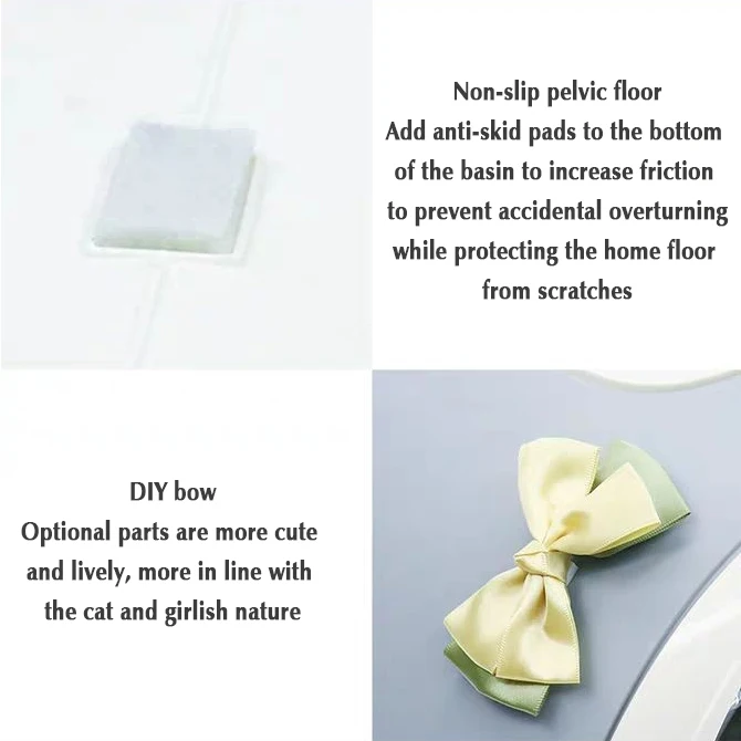 

Catsland Cat Litter Box Anti-splash with Sand Leaking Pedal Enclosed Litter Box Kitty Sandbox Tray Potty Toilet Cat Sandbox