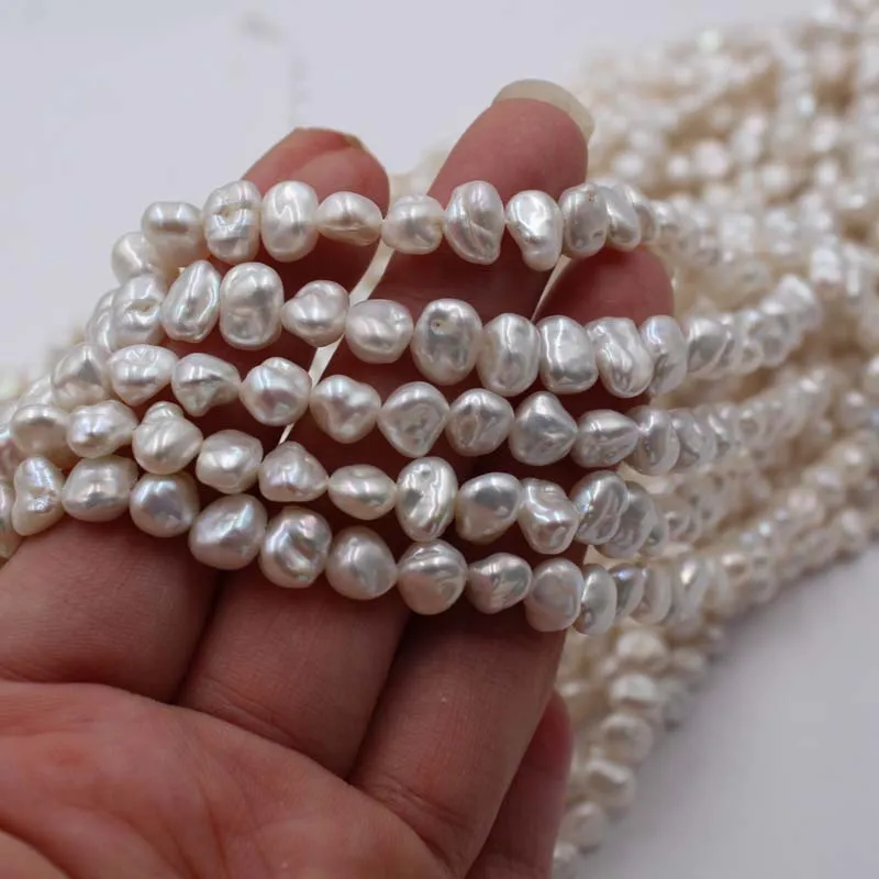 7 8 мм маленький самодельный камень необработанный цветок блестящее белое