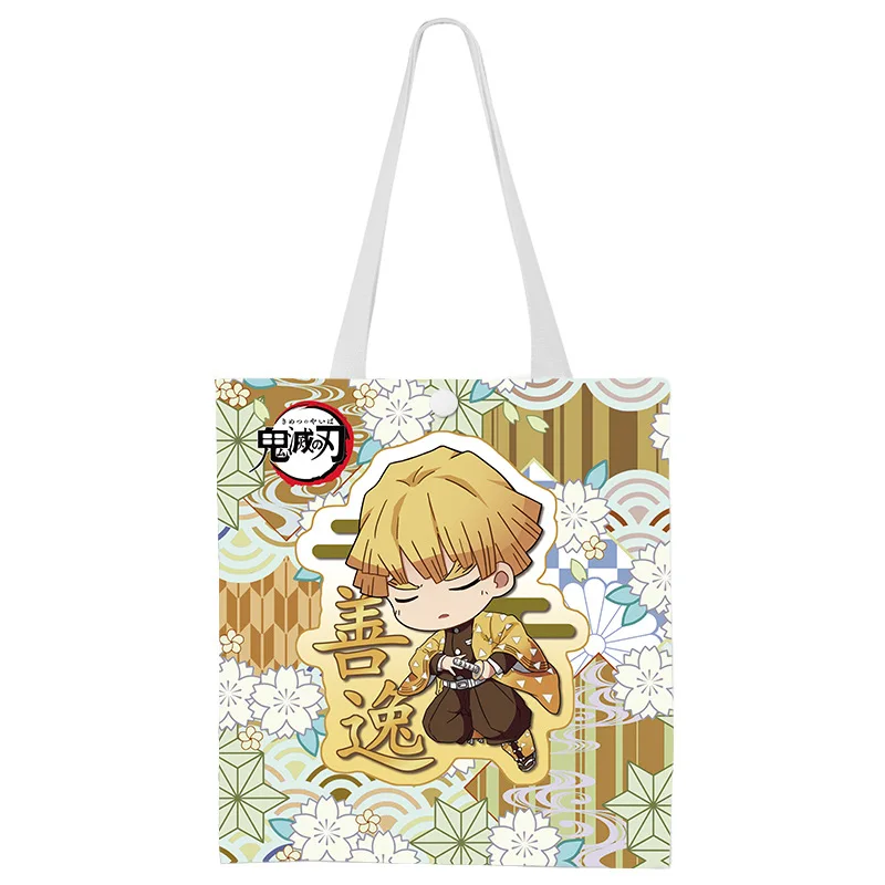 

Demon Slayer Cartoon Canvas Bag Shopping Bag Shoulder Bag