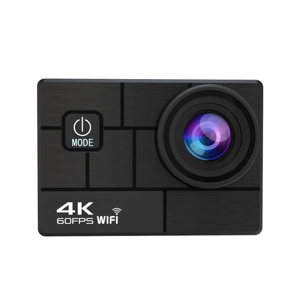 Экшн-камера 24 МП Wi-Fi Ultra HD 4K 60fps IPS экран 2 0 дюйма Спортивная камера на шлем-камера