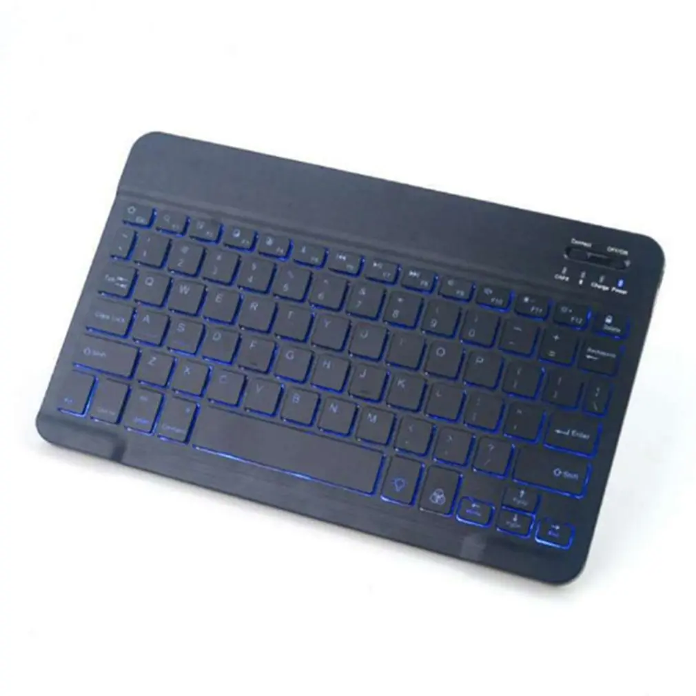

Rechargeable Multicolor Backlit Wireless Keyboard Ultra-thin Appearance Sewing Backlight For Computers